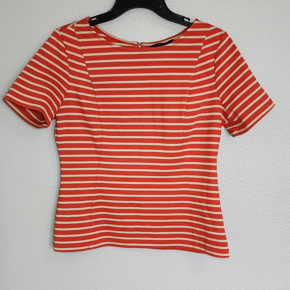 BANANA REPUBLIC  SHORT SLEEVE BLOUSE/ SIZE  8